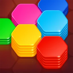 Hexa Stack: Puzzle de Cores